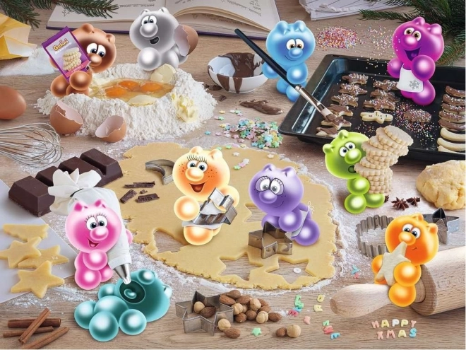 Puzzle Ravensburger da 1500 pezzi Gelini Dolci Natalizi