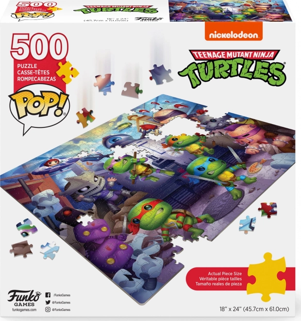 Puzzle Funko POP! Tartarughe Ninja 500 pezzi