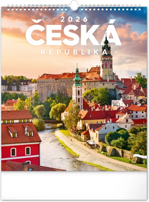Calendario da parete Repubblica Ceca 2026