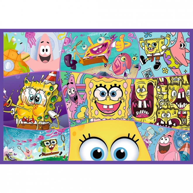Puzzle 4x250 Il Mondo Pazzo di SpongeBob