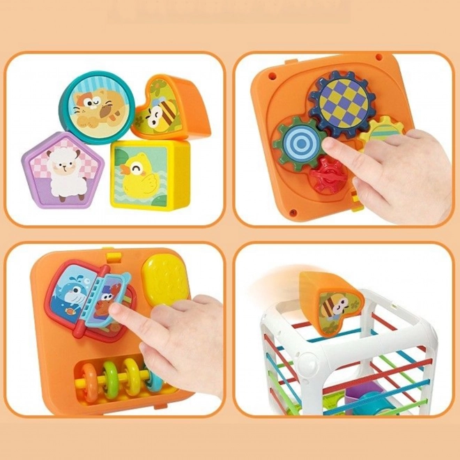 Cubo educativo Woopie Sorter 4v1 forme 18m+