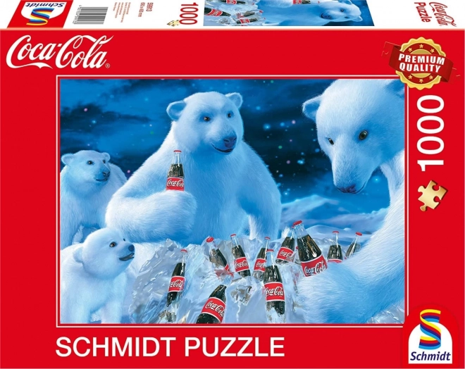 Puzzle SCHMIDT Orsi Polari Coca Cola 1000 Pezzi