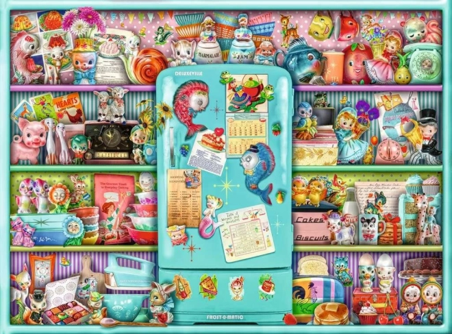 Puzzle Cucina Kitsch 500 Pezzi