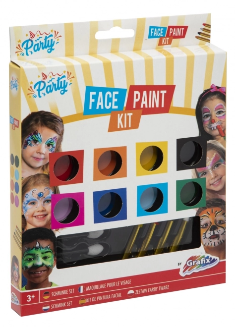 Set di pittura facciale MOXY 16 pezzi