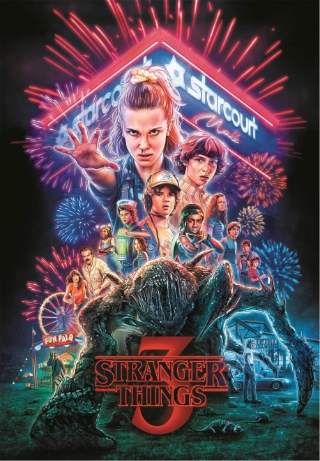 Puzzle Stranger Things Stagione 3 1000 Pezzi