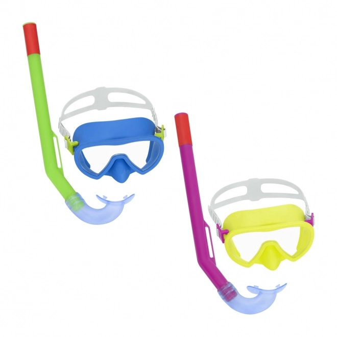 Maschera da snorkeling Bestway per bambini – Giallo