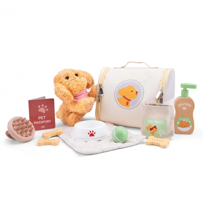 Set per la cura di un cucciolo di peluche