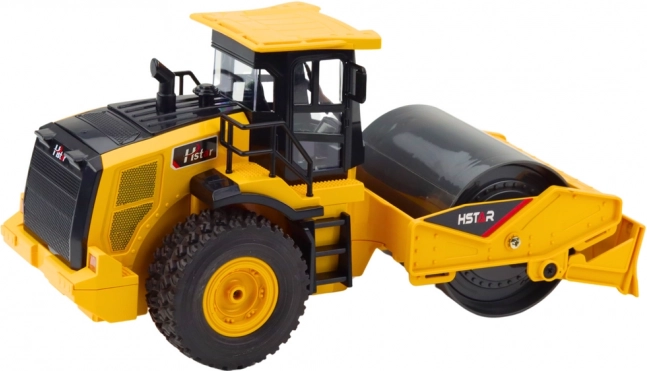 Rullo da costruzione giallo telecomandato