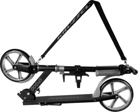 Monopattino pieghevole da città per bambini con grandi ruote (200 mm) – grigio
