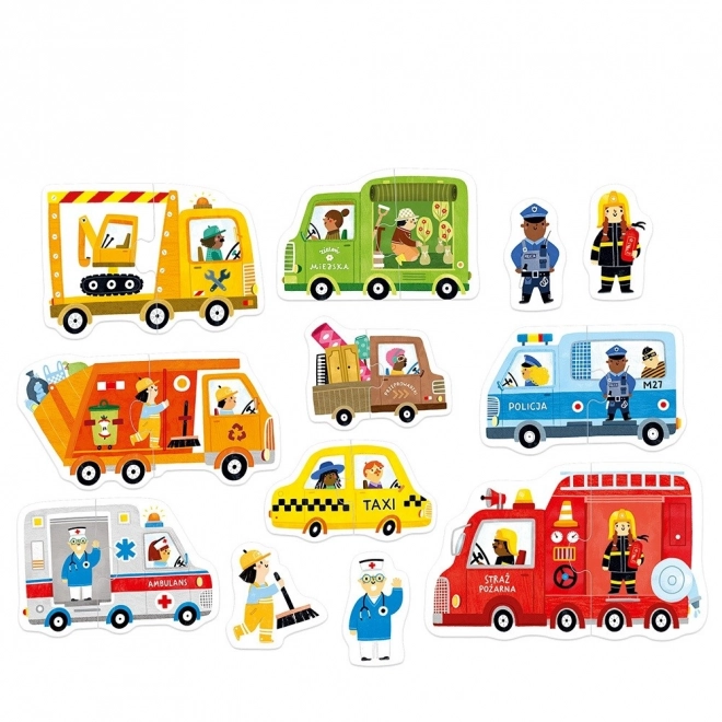 Puzzle da assemblare - Auto