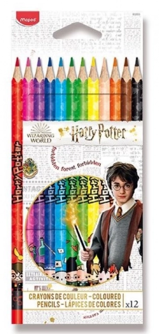 Pastelli Maped Harry Potter 12 pz