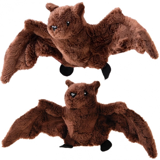 Peluche pipistrello marrone 30cm serie ZOO