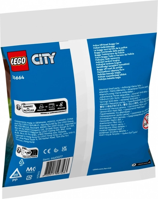 Lego City Buggy della Polizia