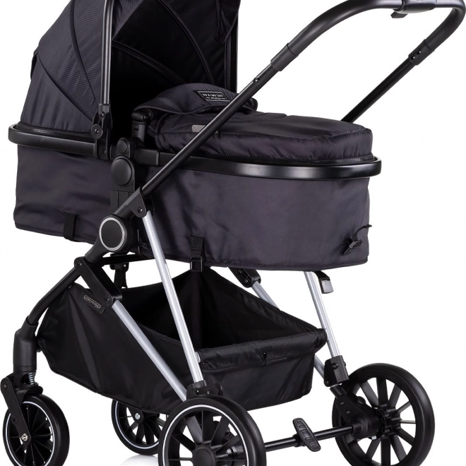 Passeggino combinato Aura 2in1 nel colore mora