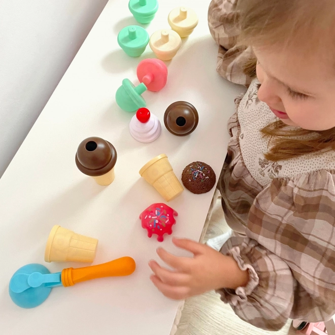 Set gelateria 15 pezzi Woopie