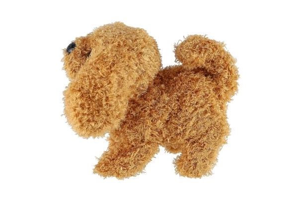 Cane interattivo peluche 18 cm a batteria