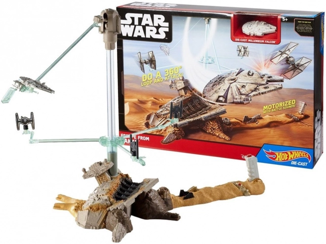 Azione spaziale Hot Wheels e Star Wars