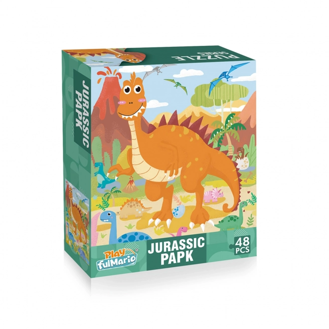 Puzzle Dinosauri 48 Pezzi