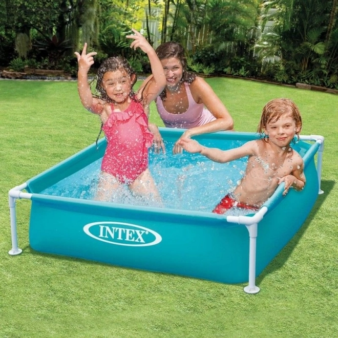 Mini piscina con struttura per bambini