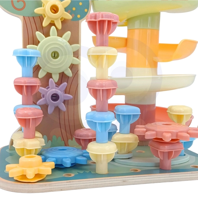 Albero delle Attività 4 in 1 Montessori WOOPIE GREEN