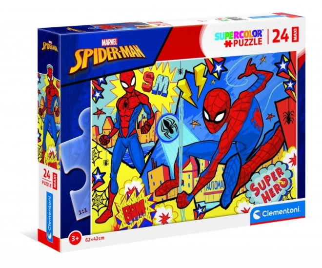 Puzzle 24 pezzi Maxi Spider-Man