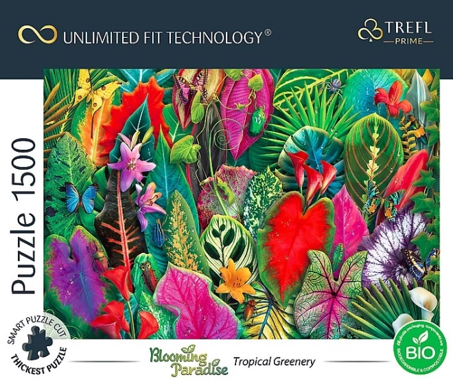 Puzzle Trefl Blooming Paradise: Tropica Paradiso 1500 pezzi