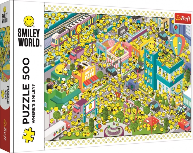 Trefl: Puzzle 500 Pezzi - Dov'è Smiley?