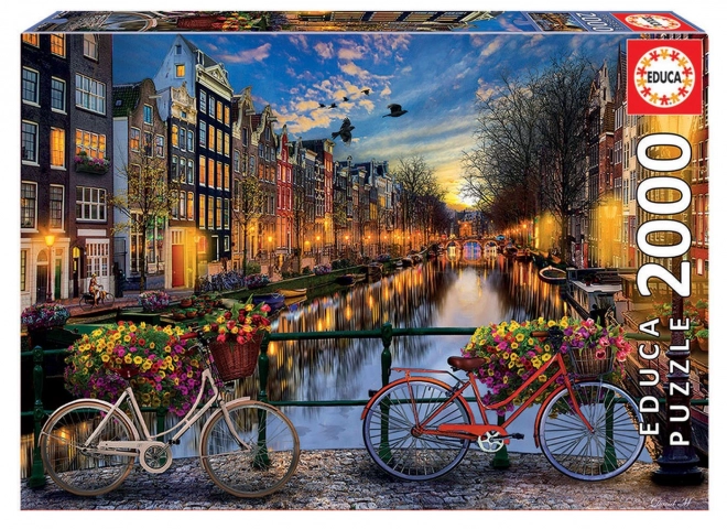 Puzzle Romantico Amsterdam 2000 pezzi