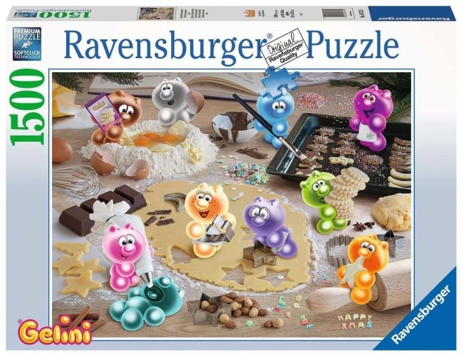 Puzzle Ravensburger da 1500 pezzi Gelini Dolci Natalizi