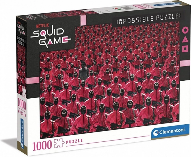 Puzzle Impossible Squid Game CLEMENTONI 1000 pezzi