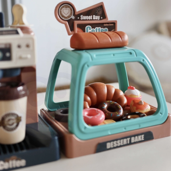 Caffettiera con vetrina per dolci Woopie