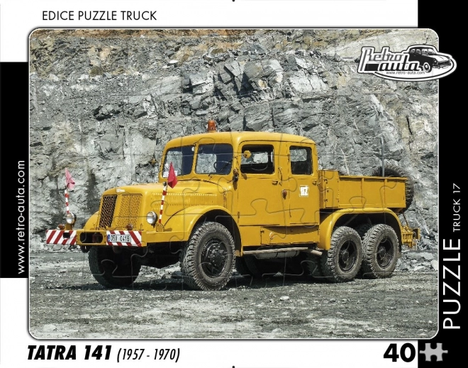 Puzzle camion retro Tatra 141