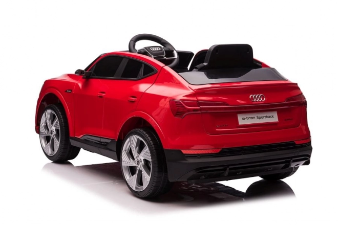 Audi E-Tron auto rosso a batteria QLS-6688