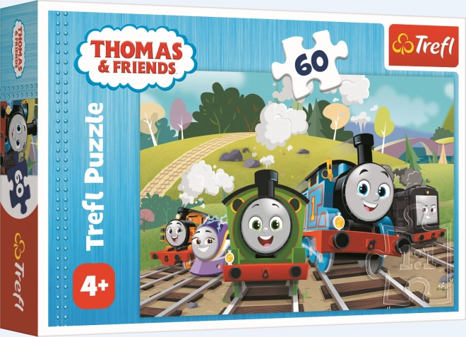 Puzzle 60 pezzi Thomas in viaggio