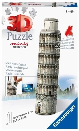 Puzzle 3D Mini Costruzioni - Torre Pendente di Pisa