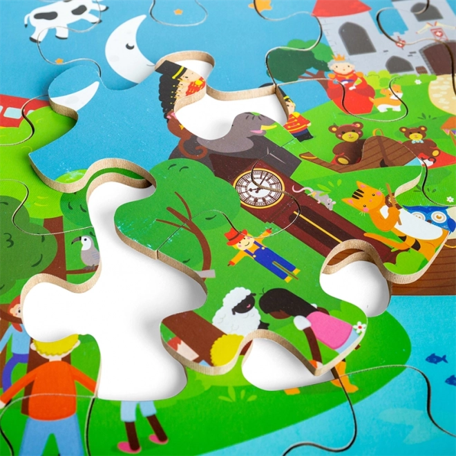 Puzzle da pavimento Storia Fiabesca Bigjigs Toys