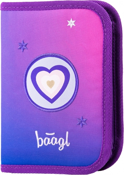 Set Scuola Cavalli Cuore: zaino, astuccio, sacca, grembiule, portafoglio