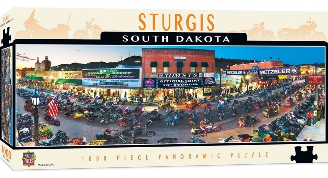 Puzzle panoramico di Sturgis, South Dakota - 1000 pezzi