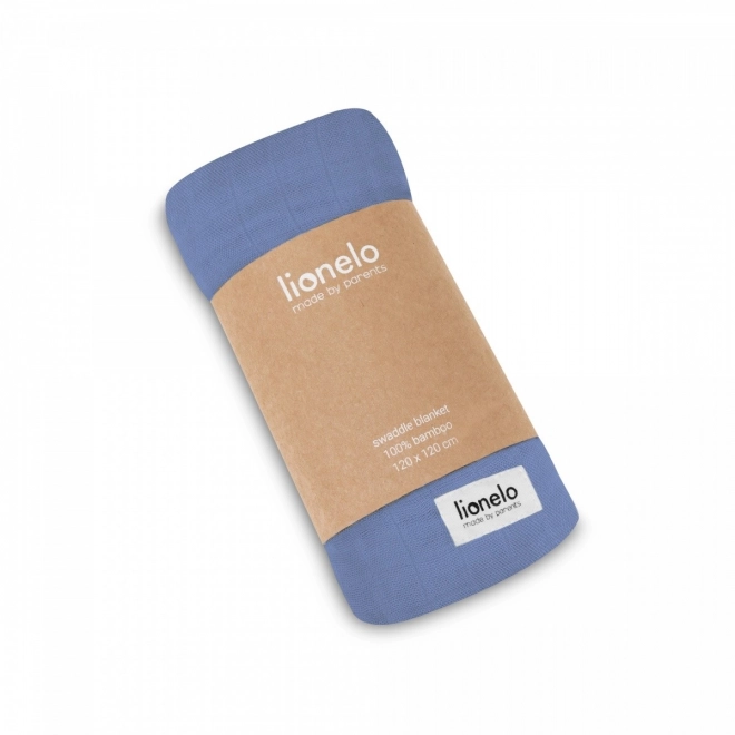 Coperta Fasciatoio Bambù Blu Denim