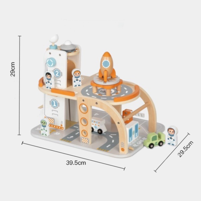 Stazione spaziale in legno TOOKY TOY