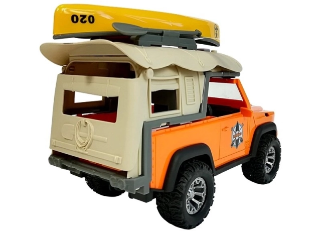 Jeep camper con suoni e luci per bambini