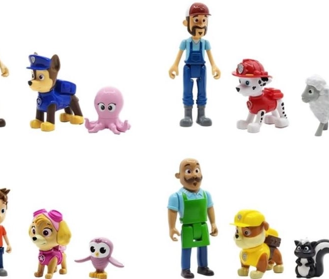 Confezione da tre personaggi di Paw Patrol