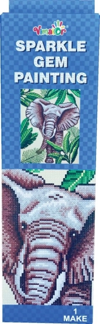 Pittura Diamante Elefante