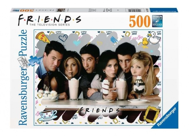 Puzzle Ravensburger serie tv Friends 500 pezzi