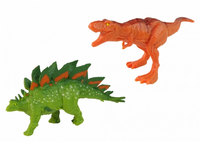 Set di Figurine Dinosauri con Veicolo e Razzo Verde