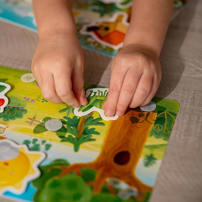 Pexi velcro puzzle - Le stagioni