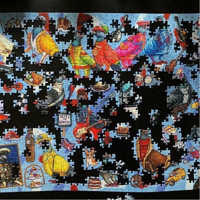 Puzzle Oltre La Manica 1000 Pezzi