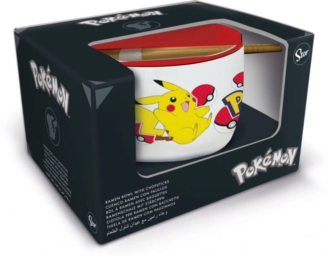 Set regalo ciotola ramen e bacchette di Pokémon