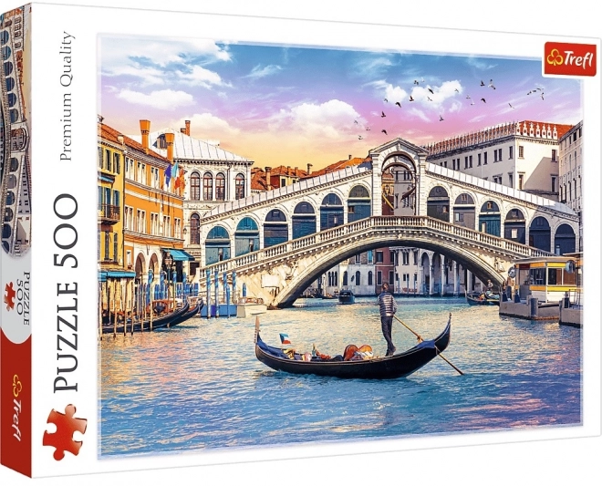 Puzzle 500 pezzi - Ponte di Rialto, Venezia