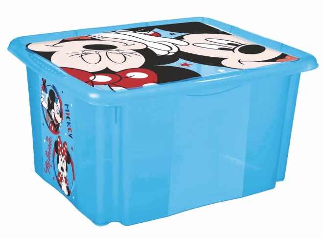 Scatola portaoggetti piccola con coperchio Mickey